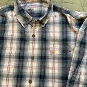 Carhartt Relaxed Fit twill shirt. Model 102817984